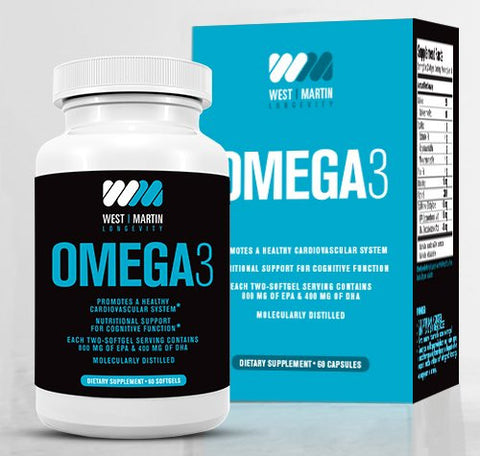 Omega 3 Fish Oil Triple Strength 800mg EPA 400mg DHA